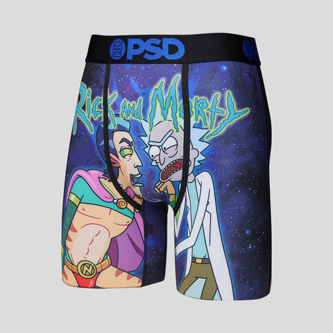 rick and morty underwear with rick fighting an alien | PSD New Zealand